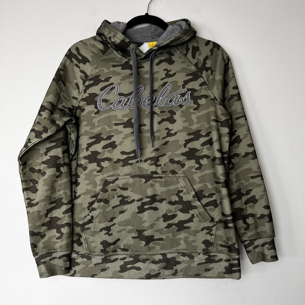 Cabela's‎ Hoodie  Sweatshirt Women Small Camo Gameday Long Sleeve